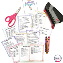 Load image into Gallery viewer, Catholic Prayers Mini Book