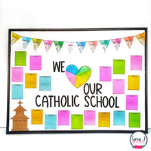 Load image into Gallery viewer, Catholic Schools Week Bulletin Board