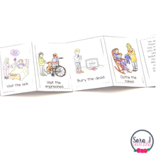 Load image into Gallery viewer, Corporal Works of Mercy Mini Book