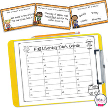 Load image into Gallery viewer, Fall ELA Task Cards - Parts of Speech