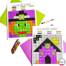 Load image into Gallery viewer, Editable Color by Sight Word Mystery Picture - Fall Version