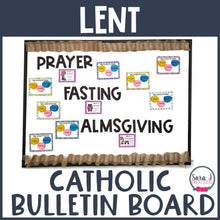 Load image into Gallery viewer, Lent Catholic Bulletin Board