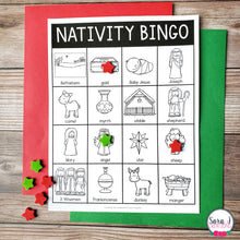 Load image into Gallery viewer, Christmas Nativity Junior Bingo