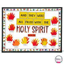 Load image into Gallery viewer, Pentecost Confirmation Catholic Bulletin Board