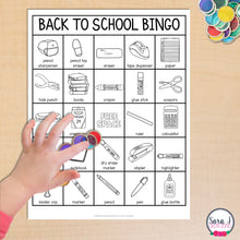 Load image into Gallery viewer, Back to School Bingo
