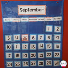 Load image into Gallery viewer, Turquoise Blue and Red Classroom Decor