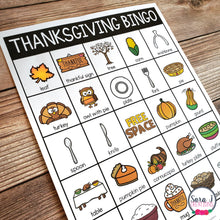Load image into Gallery viewer, Thanksgiving Bingo
