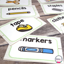 Load image into Gallery viewer, White Wood and Mint Classroom Decor - Shiplap Farmhouse