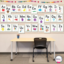 Load image into Gallery viewer, White Wood and Mint Classroom Decor - Shiplap Farmhouse