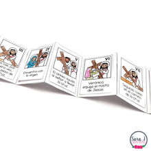 Load image into Gallery viewer, Stations of the Cross Mini Book SPANISH VERSION
