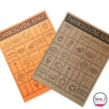 Load image into Gallery viewer, Thanksgiving Bingo