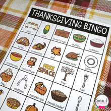 Load image into Gallery viewer, Thanksgiving Bingo