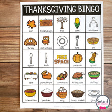 Load image into Gallery viewer, Thanksgiving Bingo