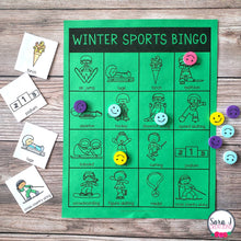 Load image into Gallery viewer, Winter Sports Bingo