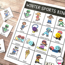 Load image into Gallery viewer, Winter Sports Bingo