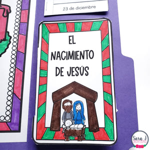 Advent Lapbook Spanish Catholic