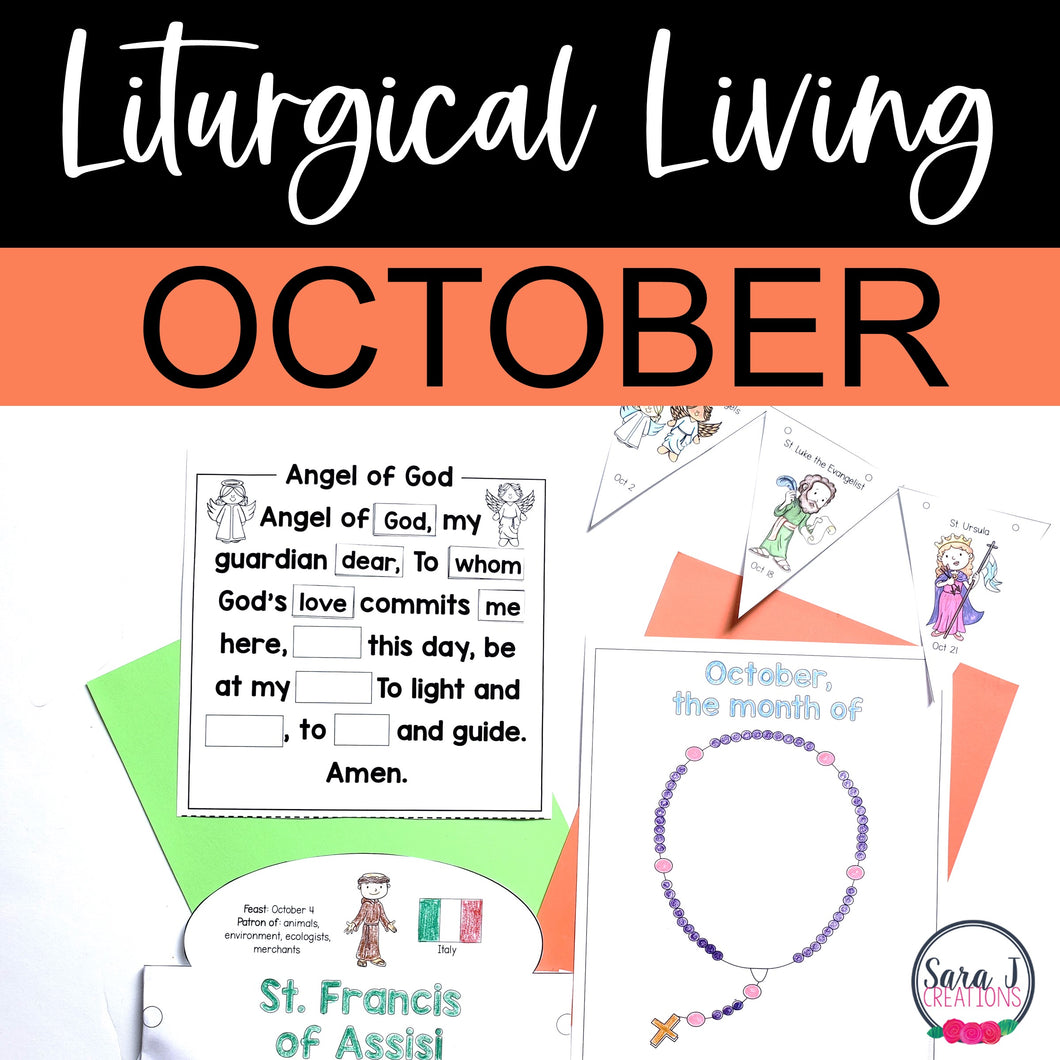 October Liturgical Living