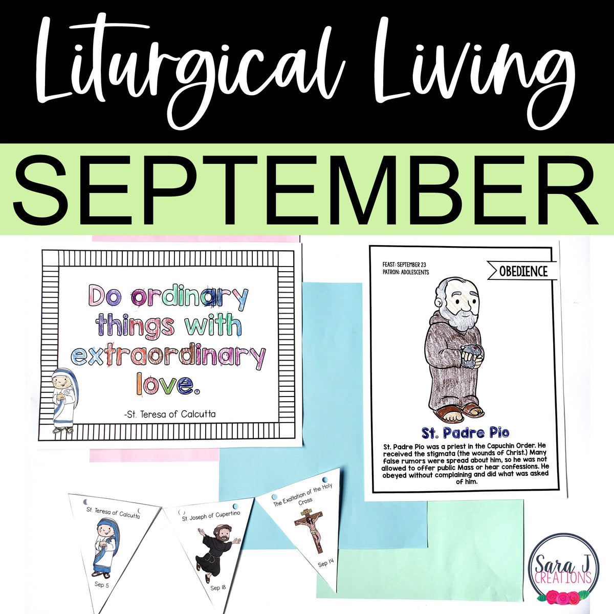 September Liturgical Living – Sara J Creations