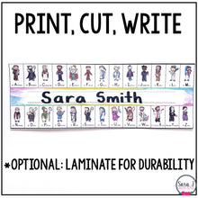 Load image into Gallery viewer, Catholic Desk Name Tags Classroom Decor
