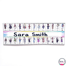 Load image into Gallery viewer, Catholic Desk Name Tags Classroom Decor
