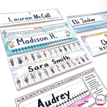 Load image into Gallery viewer, Catholic Desk Name Tags Classroom Decor
