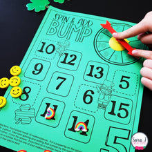 Load image into Gallery viewer, St. Patrick&#39;s Day BUMP Math Games Addition Fact Fluency
