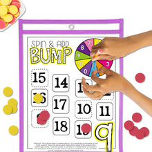 Load image into Gallery viewer, Addition Facts to 20 BUMP Games
