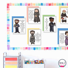 Load image into Gallery viewer, Catholic Saint Quotes Posters Catholic Classroom Decor All Saints Day Decor
