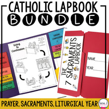 Load image into Gallery viewer, Catholic Lapbook Bundle
