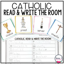 Load image into Gallery viewer, Catholic Read and Write the Room - Objects Parts of Mass
