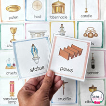 Load image into Gallery viewer, Catholic Read and Write the Room - Objects Parts of Mass
