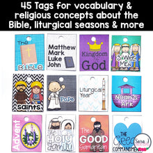 Load image into Gallery viewer, Catholic Lessons Tags
