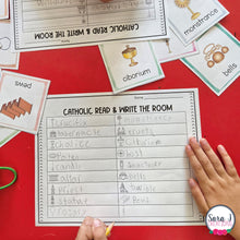 Load image into Gallery viewer, Catholic Read and Write the Room - Objects Parts of Mass

