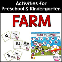 Load image into Gallery viewer, Farm Preschool Kindergarten Unit
