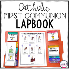 Load image into Gallery viewer, First Communion Lapbook Catholic Eucharist
