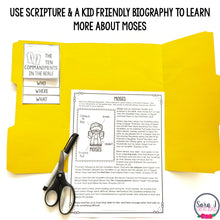 Load image into Gallery viewer, Ten Commandments Catholic Lapbook
