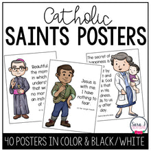 Load image into Gallery viewer, Catholic Saint Quotes Posters Catholic Classroom Decor All Saints Day Decor
