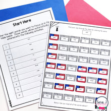 Load image into Gallery viewer, Summer Mazes Editable Sight Word Games for Memorial Day, Flag Day &amp; 4th of July
