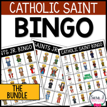 Load image into Gallery viewer, Catholic Saints Bingo Bundle
