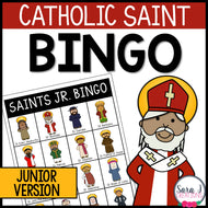 Catholic Saints Junior Bingo