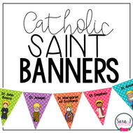 Catholic Saints Banners