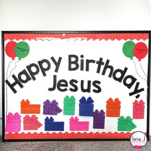 Load image into Gallery viewer, Christmas Bulletin Board Happy Birthday Jesus
