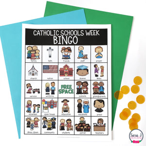 Catholic Schools Week Bingo