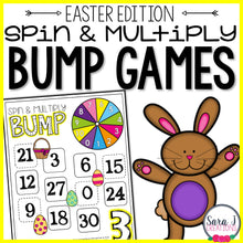 Load image into Gallery viewer, Spring Easter Multiplication BUMP Games
