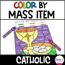 Load image into Gallery viewer, Color by Catholic Mass Objects
