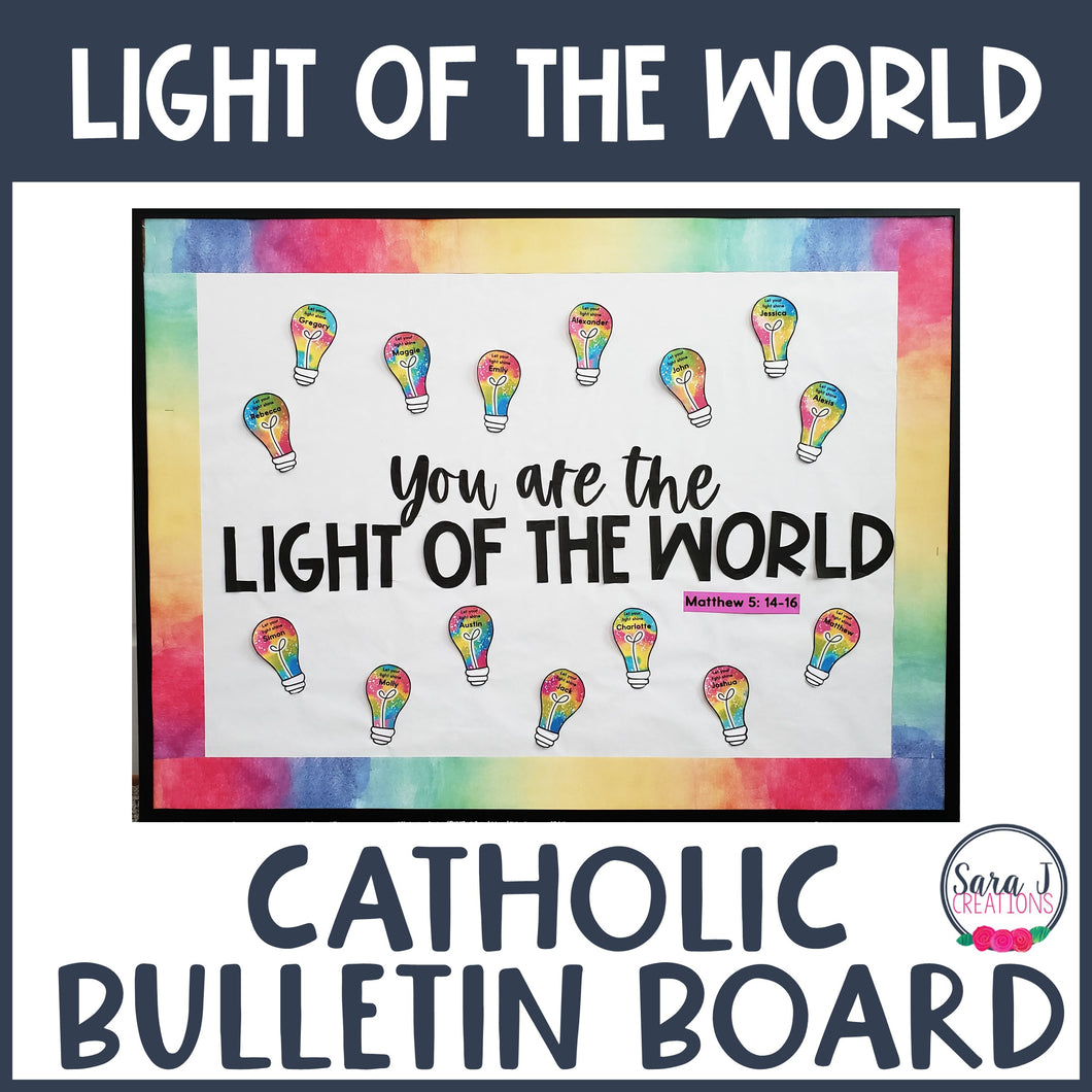 Light of the World Catholic Bulletin Board