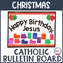 Load image into Gallery viewer, Christmas Bulletin Board Happy Birthday Jesus
