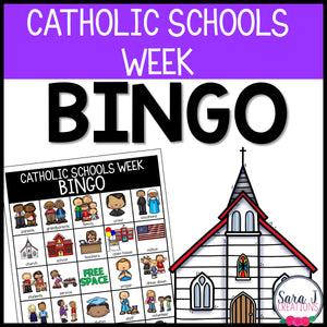 Catholic Schools Week Bingo