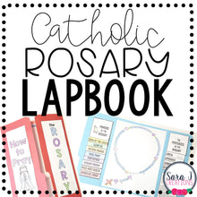 Load image into Gallery viewer, Rosary Lapbook
