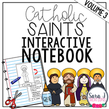 Load image into Gallery viewer, Catholic Saints Interactive Notebook Volume 3
